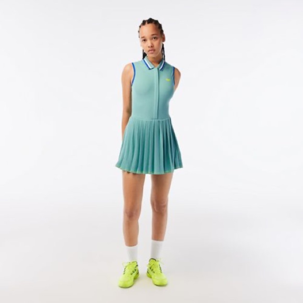 Lacoste Sport Light Blue Polo dress